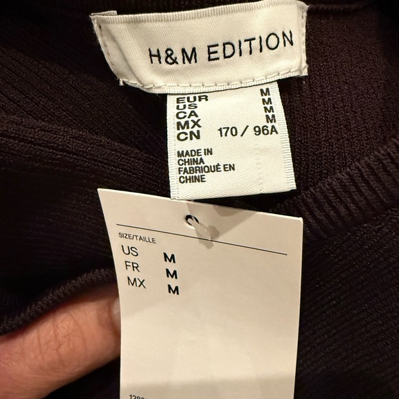 NWT H&M EDITION CUTOUT-BACK DRESS - Picture 6 of 7